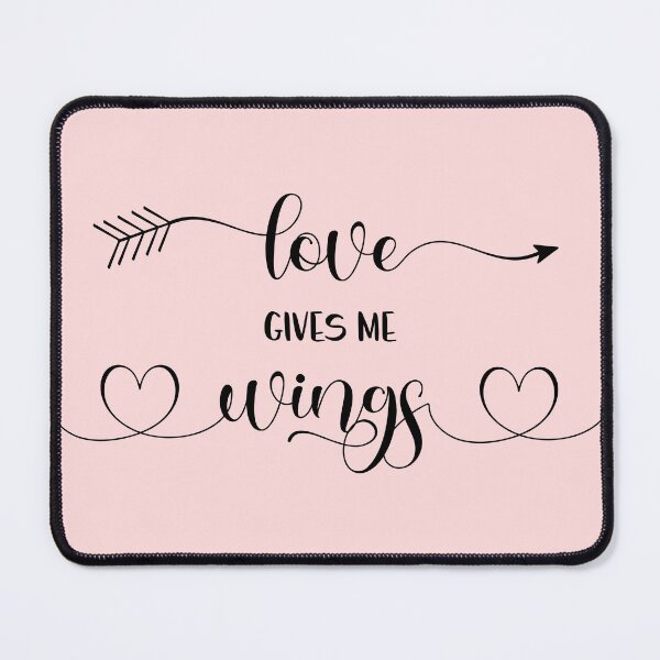 Item preview, Love Gives Me Wings designed and sold by TeaTimeTales.