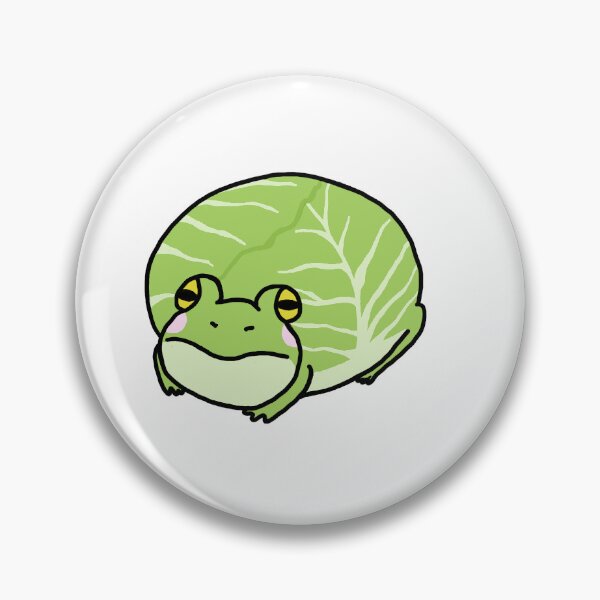 Item preview, cabbage forg designed and sold by grogifrog.
