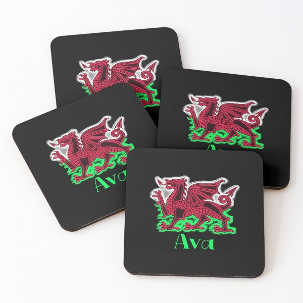 Item preview, AVA CYMRU DRAIG GOCH DRAGON GREEN designed and sold by Marni Scofidio Desi9ns.
