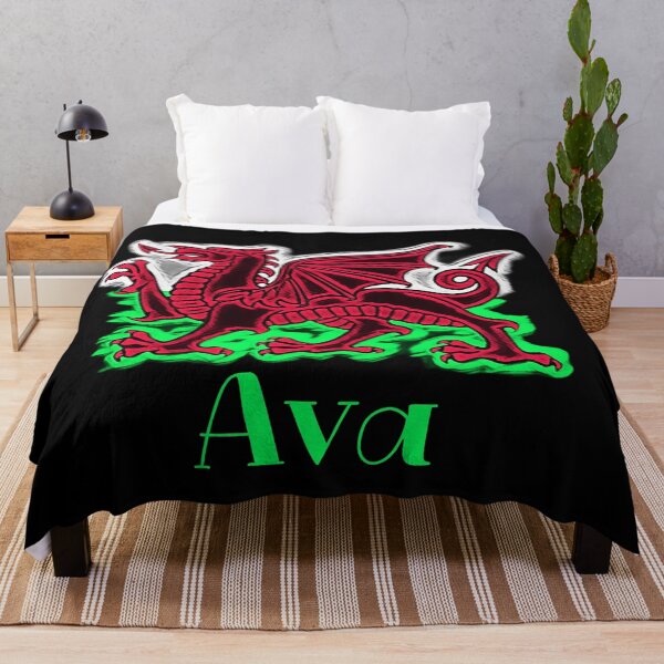 Aperçu de l'œuvre AVA CYMRU DRAIG GOCH DRAGON VERT créée et vendue par Marni Scofidio Desi9ns.