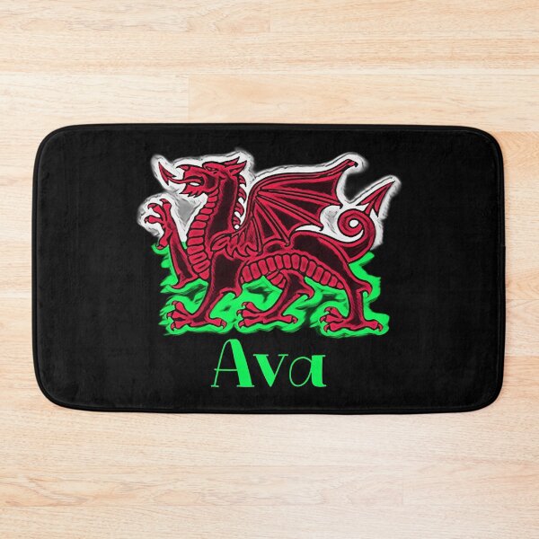 Item preview, AVA CYMRU DRAIG GOCH DRAGON GREEN designed and sold by Marni Scofidio Desi9ns.