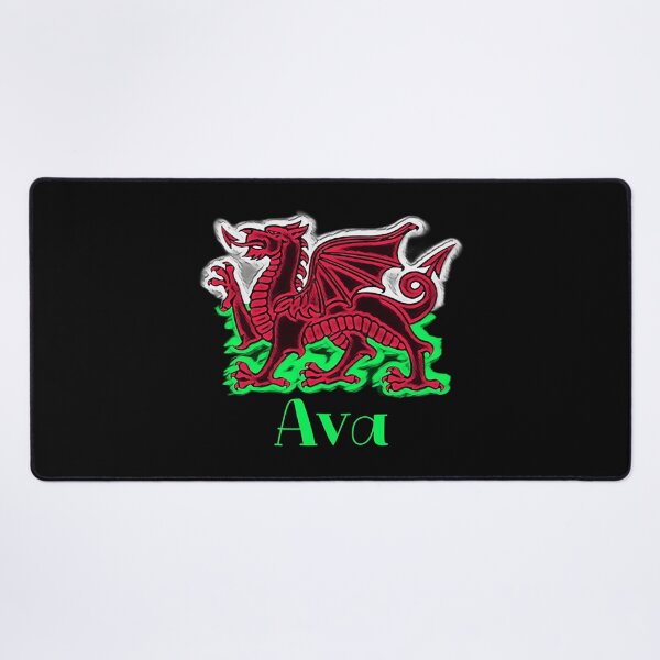 Item preview, AVA CYMRU DRAIG GOCH DRAGON GREEN designed and sold by Marni Scofidio Desi9ns.