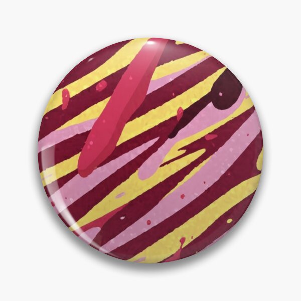 Item preview, Stripe - Red Yellow Pink Zebra Stripes ; Pattern Line designed and sold by PatternInArt.