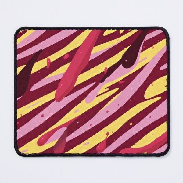 Item preview, Stripe - Red Yellow Pink Zebra Stripes ; Pattern Line designed and sold by PatternInArt.