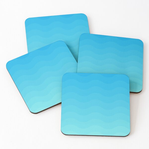 Item preview, Azure Serenity Waves designed and sold by designdroplet.