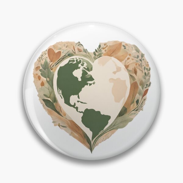 Item preview, Double Heart-shaped Earth designed and sold by elleci.