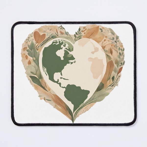 Item preview, Double Heart-shaped Earth designed and sold by elleci.