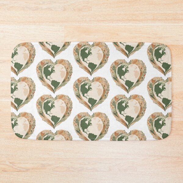 Item preview, Double Heart-shaped Earth designed and sold by elleci.