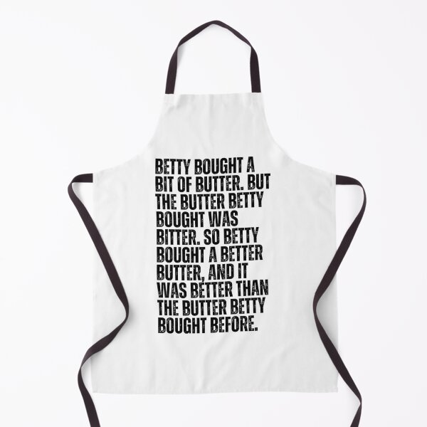 Item preview, Tongue Twister Betty Bought a Bit of Butter designed and sold by Kayley  |  QuintaDaColherArtes.