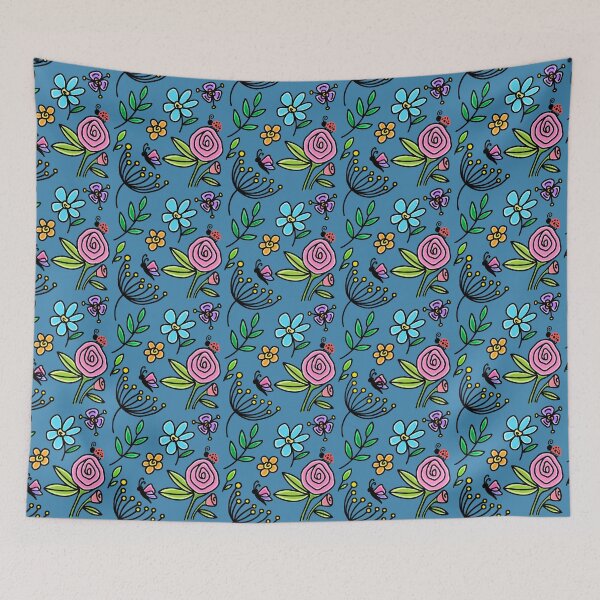 Item preview, Mural flower art designed and sold by Charmy Design.