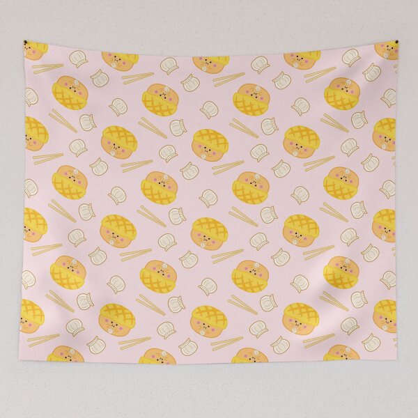 Item preview, Pineapple Bun Dumpling Chopsticks All a Bao the Food (Bolo Bao 菠蘿包) | by queenie's cards designed and sold by queeniescards.