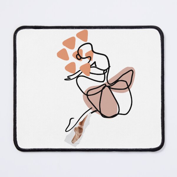 Item preview, Ballet Ballerina in Line Drawing | Artistic Fusion designed and sold by brynatshop.