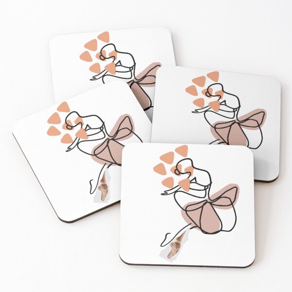 Item preview, Ballet Ballerina in Line Drawing | Artistic Fusion designed and sold by brynatshop.