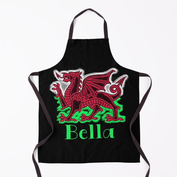 Item preview, BELLA CYMRU DRAIG GOCH DRAGON GREEN designed and sold by Marni Scofidio Desi9ns.