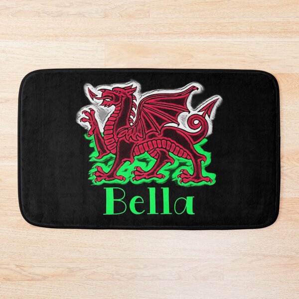 Item preview, BELLA CYMRU DRAIG GOCH DRAGON GREEN designed and sold by Marni Scofidio Desi9ns.