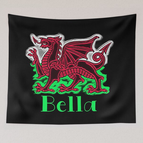 Aperçu de l'œuvre BELLA CYMRU DRAIG GOCH DRAGON VERT créée et vendue par Marni Scofidio Desi9ns.