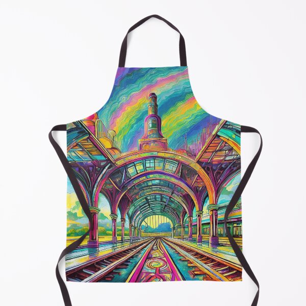 Item preview, Psychedelic train track designed and sold by TBMdesigns.