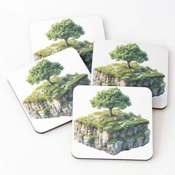 Item preview, Summit Reverie Tree - NFT #008 designed and sold by fluidwatercolor.