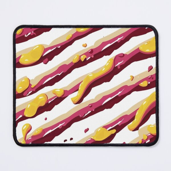 Item preview, Stripe - Maroon and Yellow Melt Zebra Stripes ; Pattern Line designed and sold by PatternInArt.