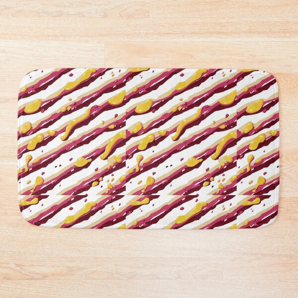 Item preview, Stripe - Maroon and Yellow Melt Zebra Stripes ; Pattern Line designed and sold by PatternInArt.