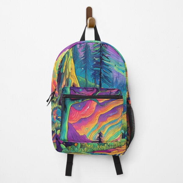 Item preview, Psychedelic forest designed and sold by TBMdesigns.