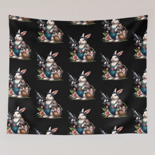 Item preview, Creative rabbit graphics designed and sold by ArtFeverShop.