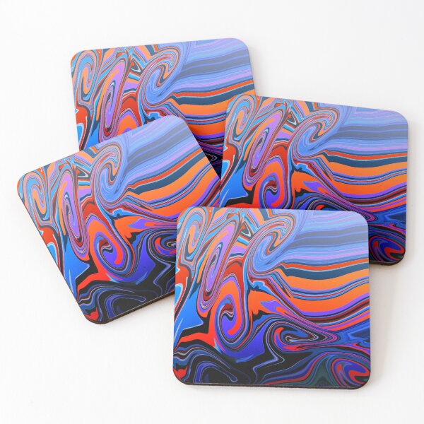 Item preview, Groovy twirls  designed and sold by Flowersonstuff.