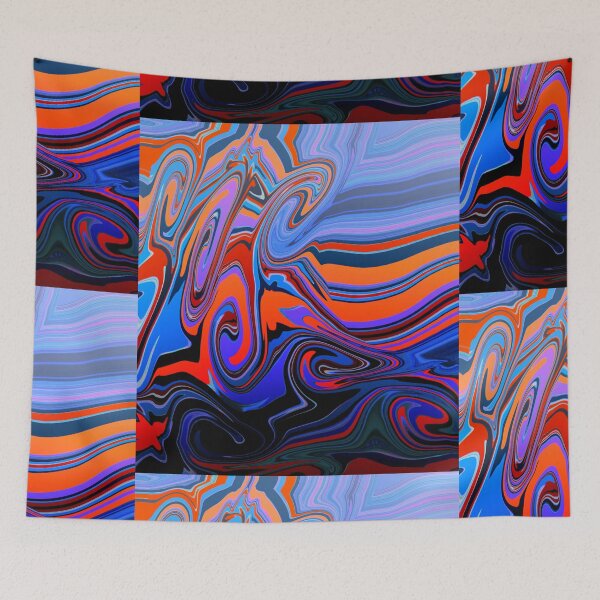 Item preview, Groovy twirls  designed and sold by Flowersonstuff.