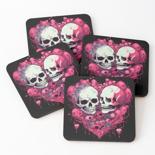 Item preview, Eternal Echoes: Skulls within Hearts designed and sold by BenenekStore.