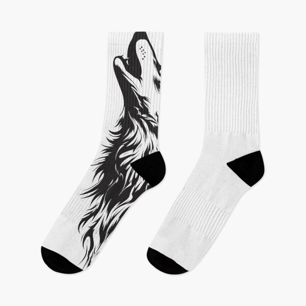 Item preview, Tribal wolf with intricate patterns designed and sold by JuanmaLW.