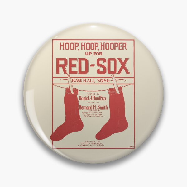 Item preview, Hoop hoop hooper up for Red sox. Vintage Baseball song Sheet Music cover. (Restored). HIGH DEFINITION designed and sold by MINDTHECHERRY.