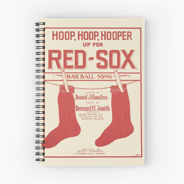 Item preview, Hoop hoop hooper up for Red sox. Vintage Baseball song Sheet Music cover. (Restored). HIGH DEFINITION designed and sold by MINDTHECHERRY.