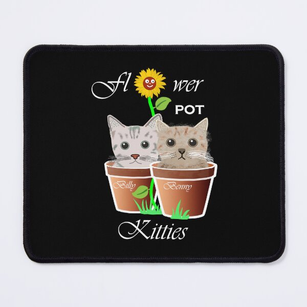 Item preview, Billy and Benny Flower Pot Kitties designed and sold by articlave.