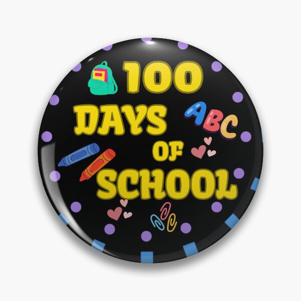 Item preview, 100 Days of School T-shirt designed and sold by MtValleyDesign.
