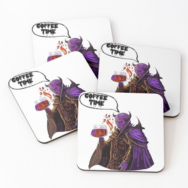 Item preview, Cute devil coffee tıme designed and sold by catcraftss.