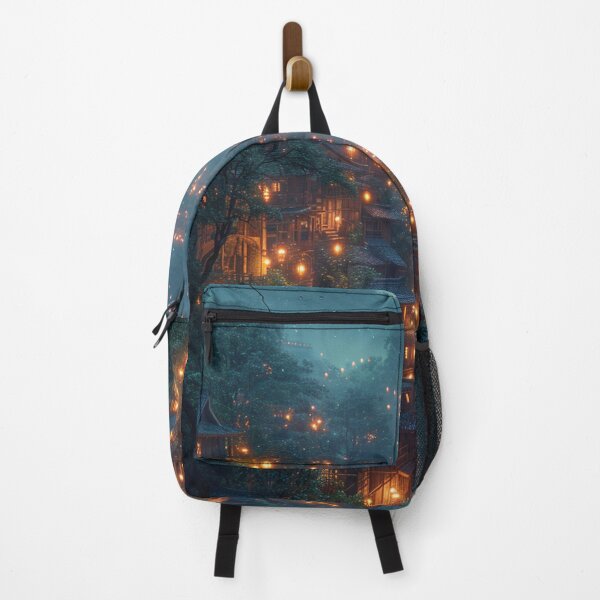 Item preview, Village at night designed and sold by Emre Karaarslan.