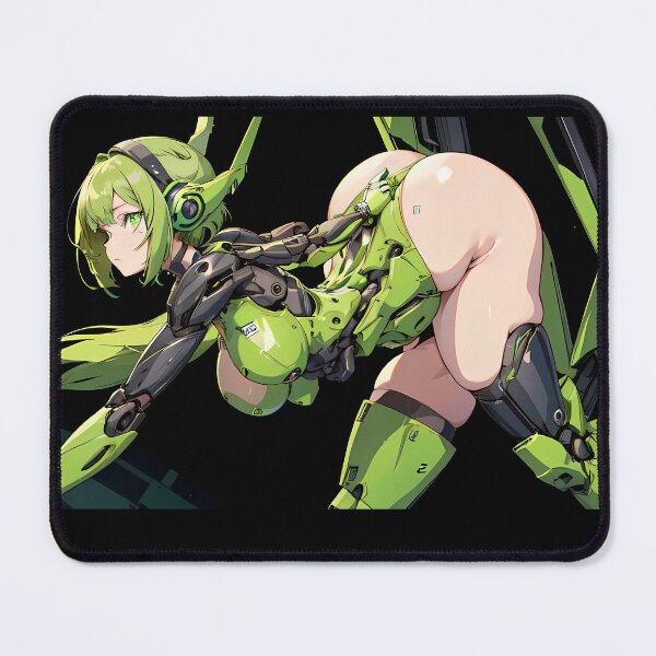 Item preview, Green Android Girl designed and sold by ViloTheGoodOne.