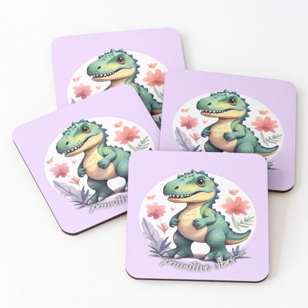Item preview, Tiny Arms, Big Heart: Watercolor T-Rex Charm designed and sold by purrfect pattern.