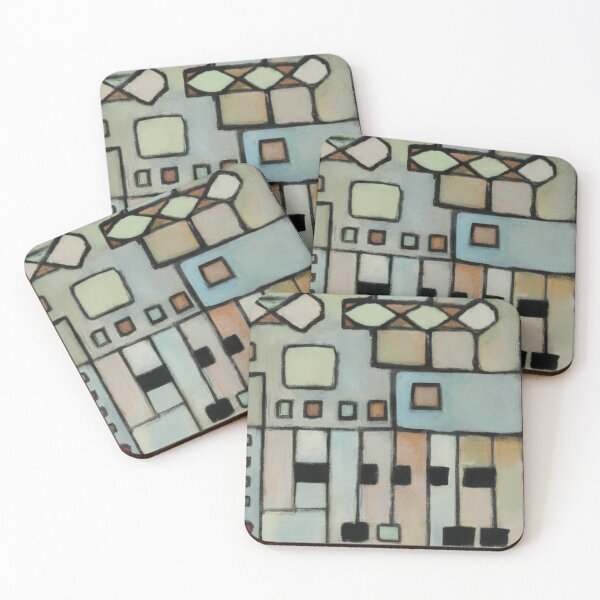 Item preview, Abstract Waveforms: Vintage Synth Illustration designed and sold by BeagleDesigns.