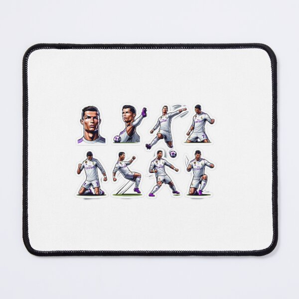 Item preview, Cristiano Ronaldo Real Madrid Sticker Pack designed and sold by Vivid Vinyls.