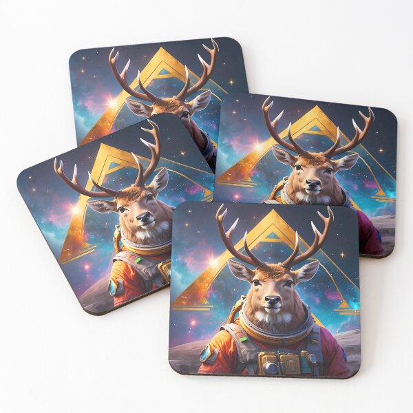 Item preview, Cosmic Explorer: Astral Journey of the Galactic Deer designed and sold by SCBlend.