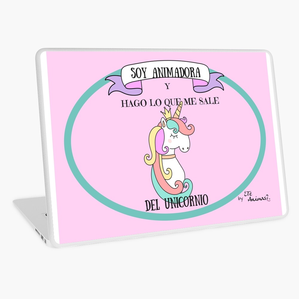 Vista previa del artículo con la obra «Vinilo para portátil», diseñado y vendido por teanimas.
