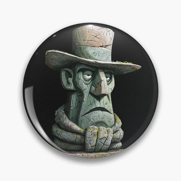 Item preview, Easter Island Statue as an Gangsta designed and sold by Sp3ctrumOfColor.