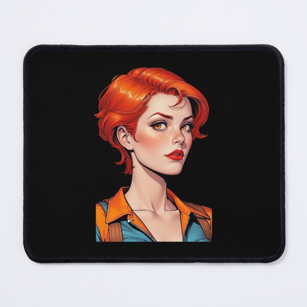 Item preview, Redhead Comic Book Girl designed and sold by waterhutch.