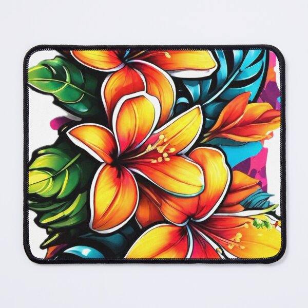 Item preview, Tropical Flowers  designed and sold by MatrixTattoo.