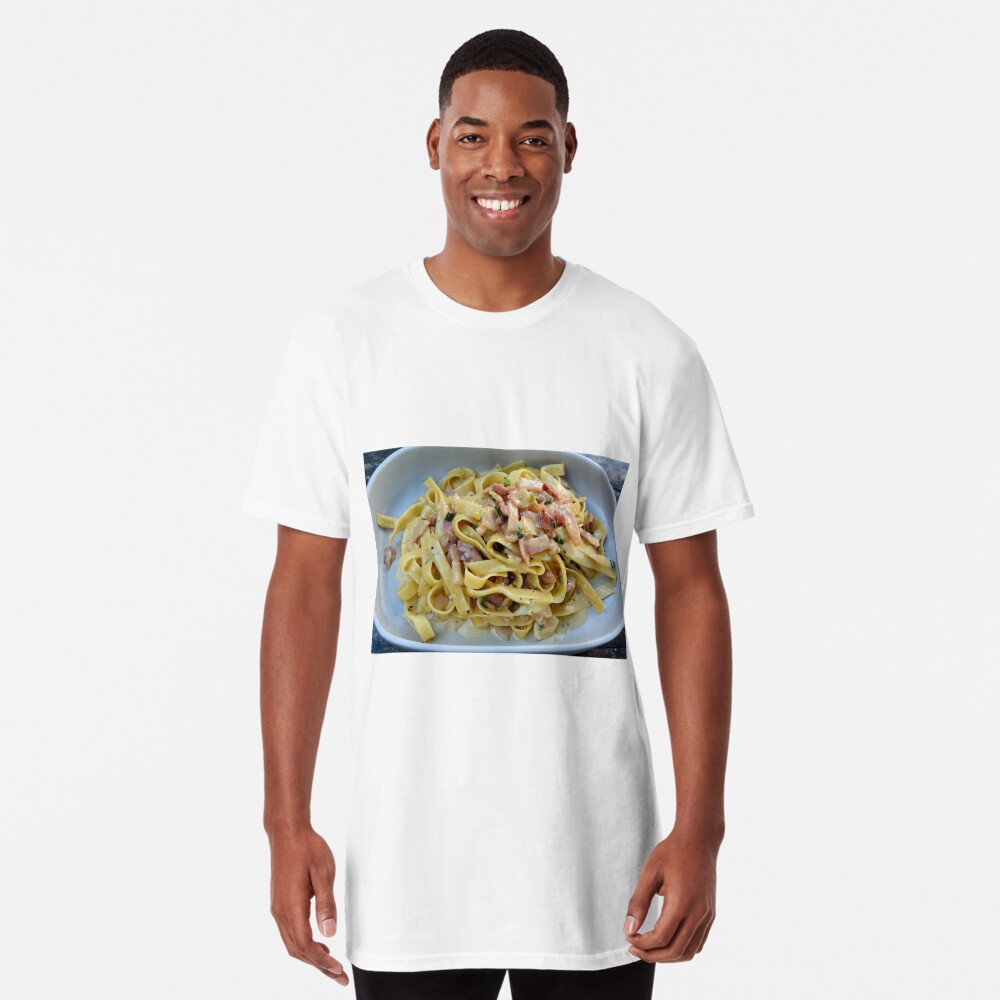 "Pasta alla Carbonara" Tshirt by AlizadaStudios Redbubble