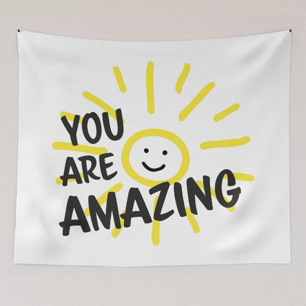 Item preview, You are amazing. Motivating quote with positive affirmation.  designed and sold by NataliaVVV.