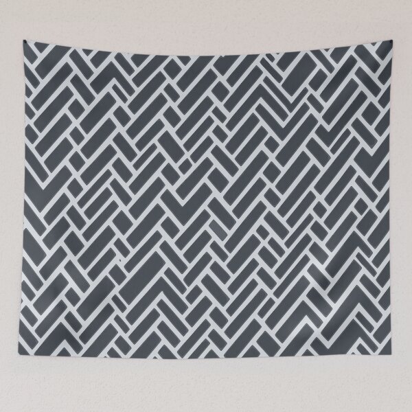 Item preview, Figure Eight Chevron Splash Pacific Pearl designed and sold by Andy Merz.