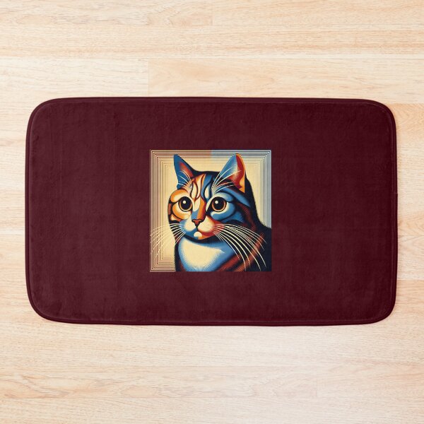 Item preview, Manx Elegance: Abstract Symphony designed and sold by BastKittyStore.