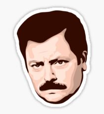 Ron Swanson Sticker
